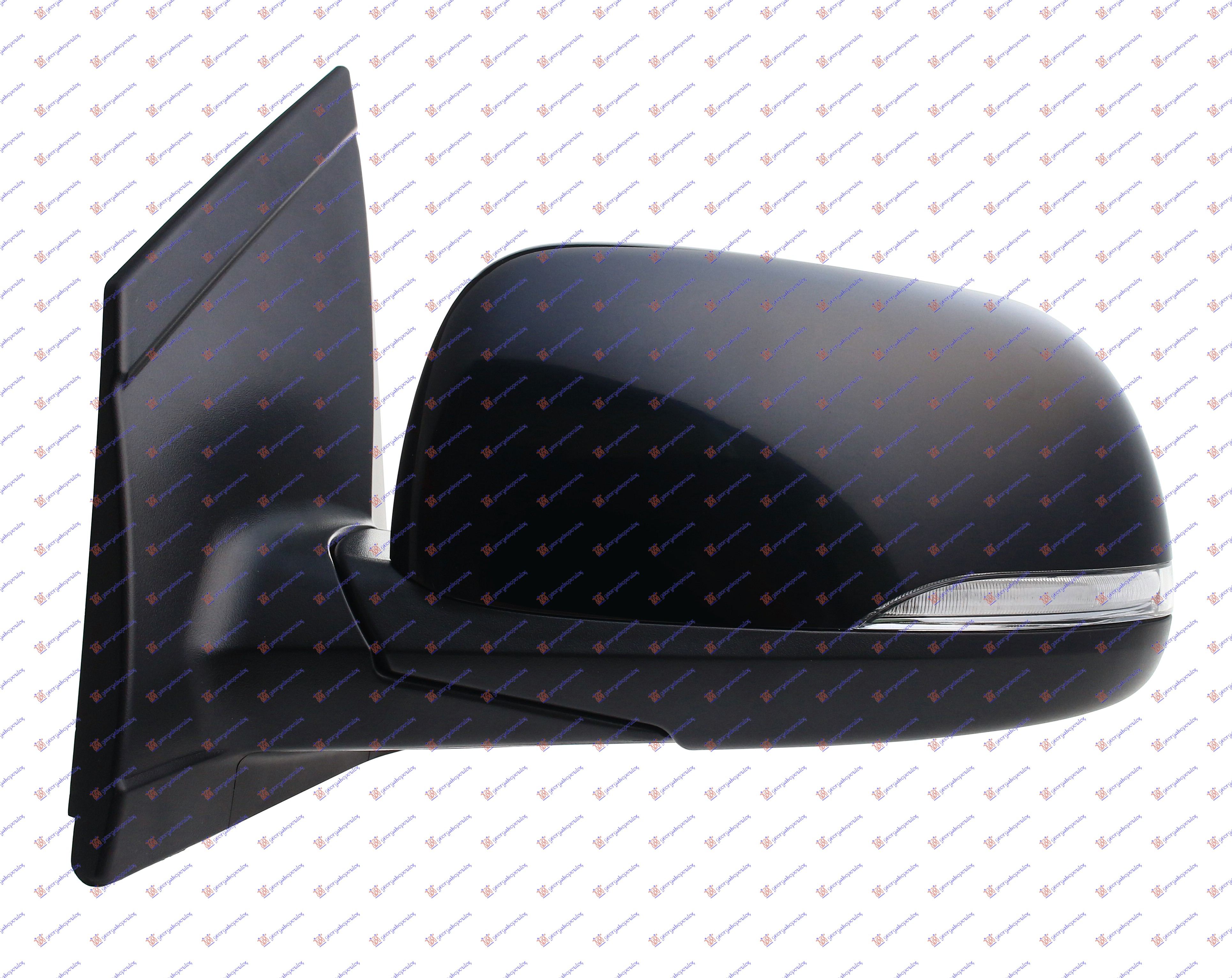 RETROVIZOR ELEKTRICNI SA GREJACEM PM (MIGAVAC) (A KVALITET) (KONVEKSNO STAKLO) - LEVO