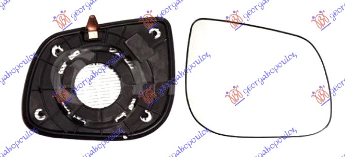 STAKLO RETROVIZORA (KONVEKSNO) - DESNO