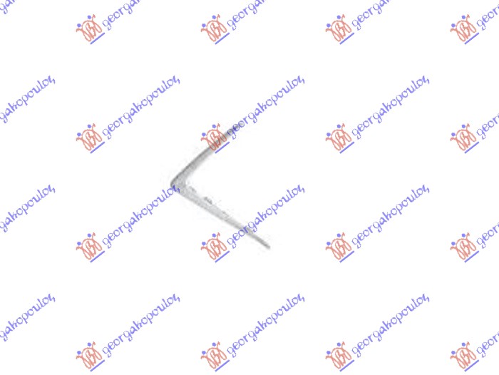 LAJSNA PVC MASKE HROM - LEVO