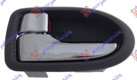 KVAKA PREDNJIH/ZADNJIH VRATA UNUTRASNJA HROM/SIVA - LEVO