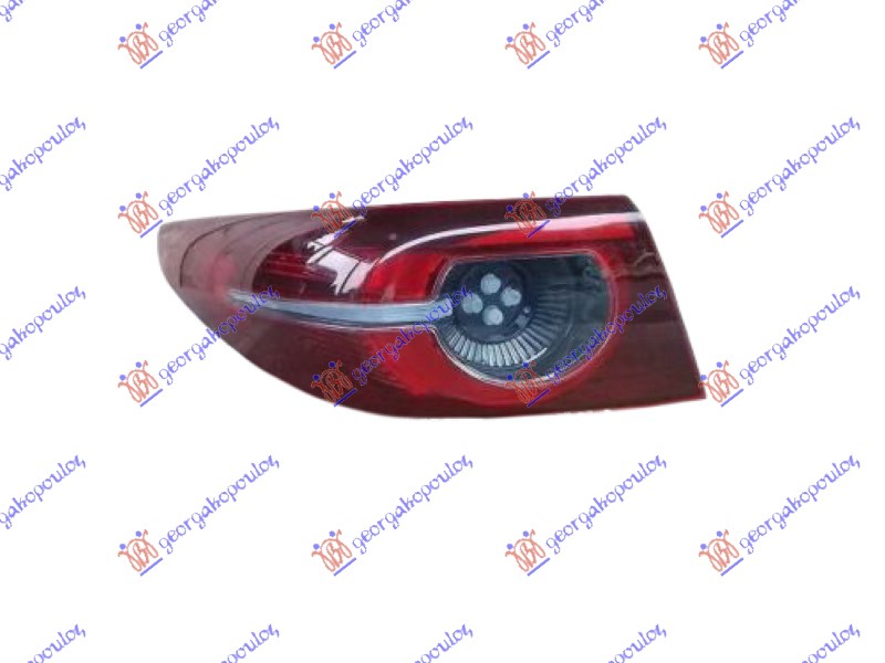 STOP LAMPA SPOLJASNJA LED (DEPO) - LEVO