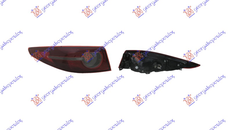 STOP LAMPA SPOLJASNJA LED (DEPO) - LEVO