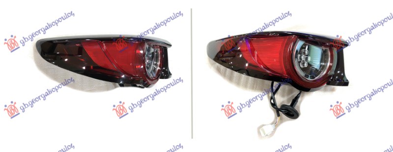 STOP LAMPA SPOLJASNJA LED (DEPO) - LEVO