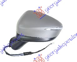 RETROVIZOR ELEKTRICNI SA GREJACEM PM (ELEKTRO-SKLOPIV) (MIGAVAC) - LEVO