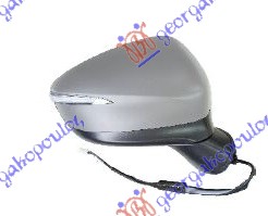 RETROVIZOR ELEKTRICNI SA GREJACEM PM (ELEKTRO-SKLOPIV) (MIGAVAC) (8 PIN) (A KVAL - DESNO