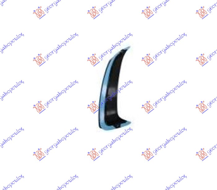 RESETKA ZADNJEG BRANIKA UNUTRASNJA (AMG AERODYNAMICS PACKAGE) - LEVO