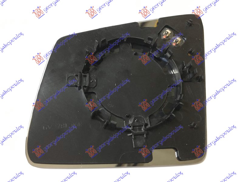 STAKLO RETROVIZORA SA GREJACEM (ASFERICNO) - DESNO