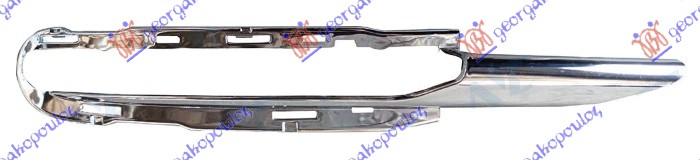 OKVIR RESETKE PREDNJEG BRANIKA HROM (SA DNEVNIM SVETLOM) - DESNO