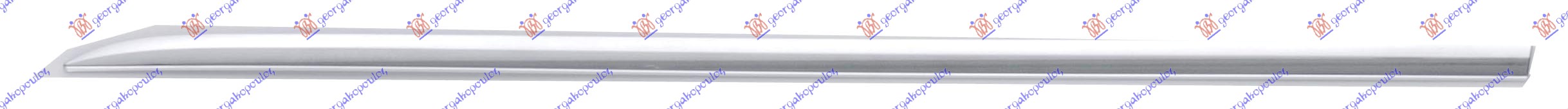 LAJSNA ZADNJIH VRATA HROM - DESNO