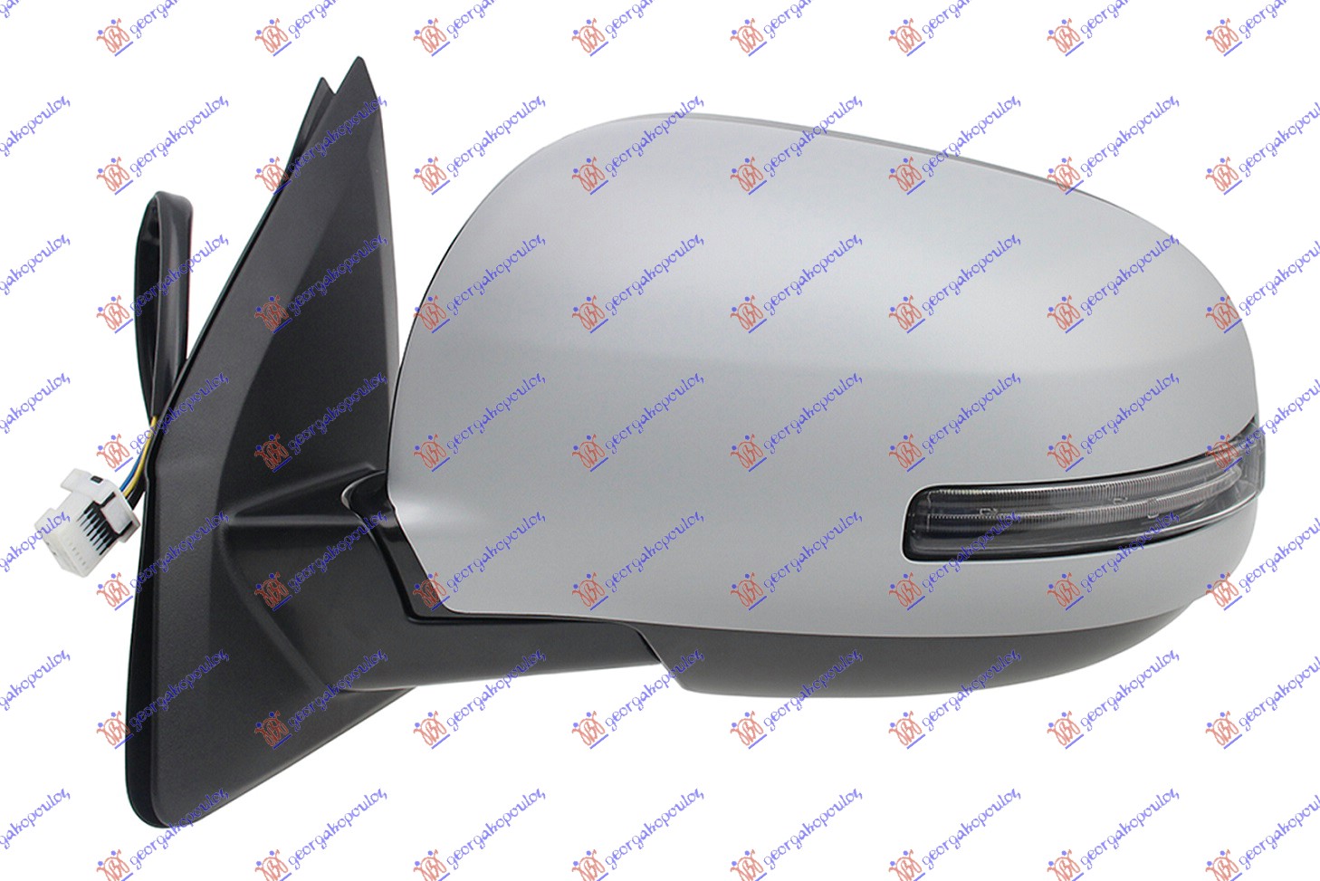 RETROVIZOR ELEKTRICNI SA GREJACEM (ELEKTRO-SKLOPIV) (MIGAVAC) (A KVALITET) (KONV - LEVO