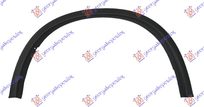 RUB PLASTICNI PREDNJEG BLATOBRANA - LEVO