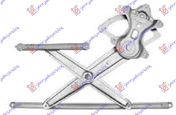 PODIZAC PREDNJEG PROZORA ELEKTRICNI (BEZ MOTORA) 2/4 VRATA - LEVO