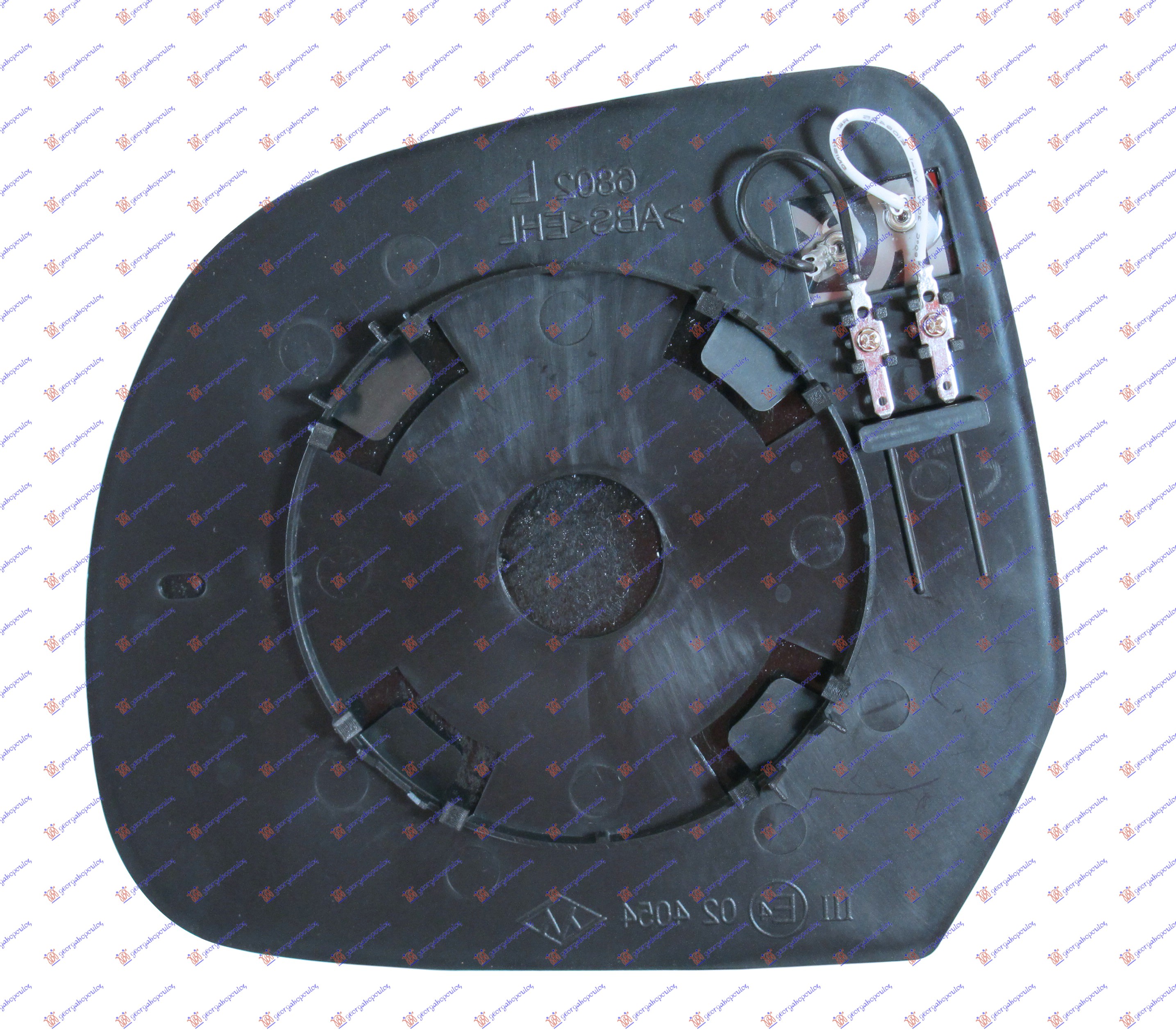 STAKLO RETROVIZORA SA GREJACEM 10-13 (KONVEKSNO)