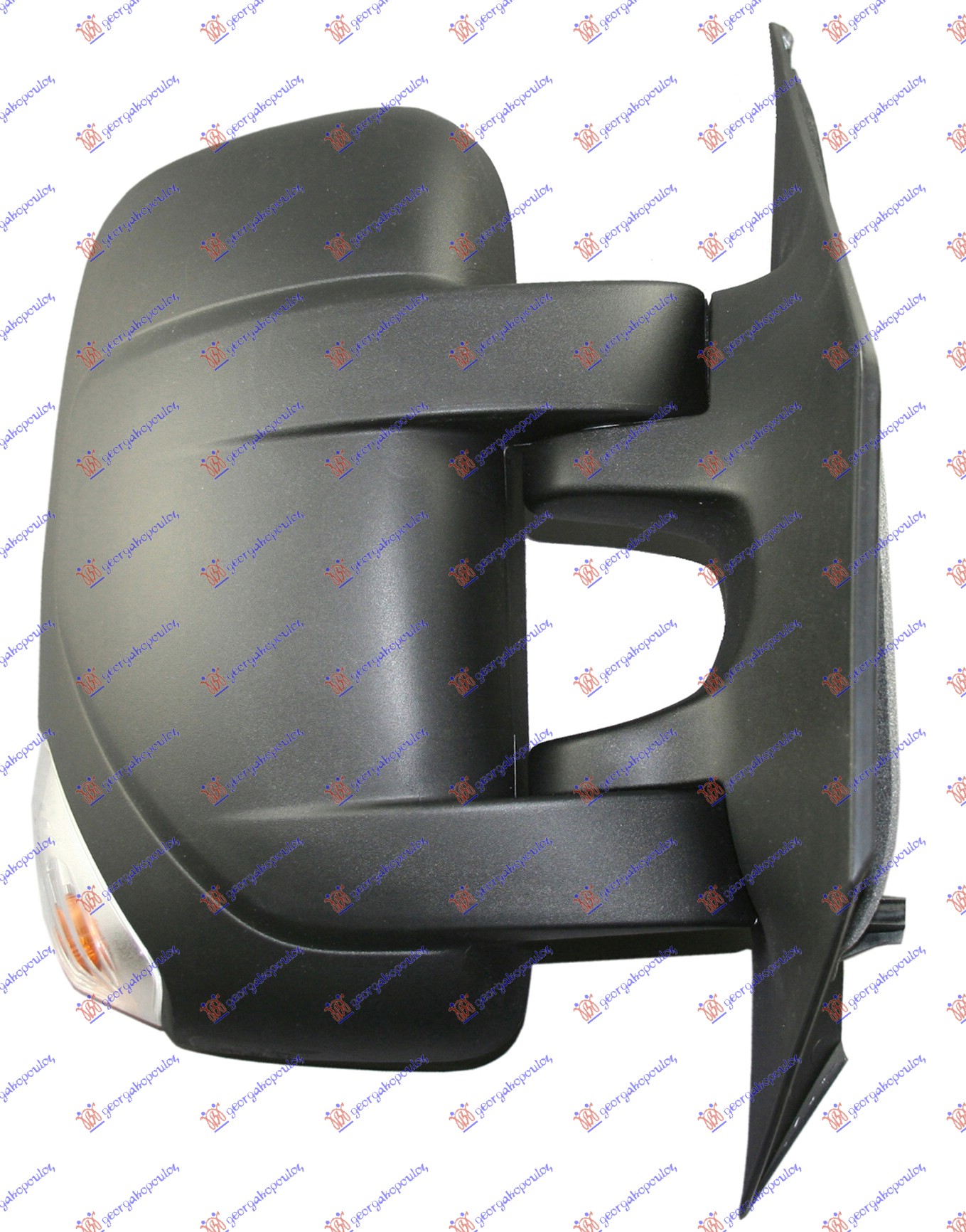 RETROVIZOR MEHANICKI (MIGAVAC) (A KVALITET) (KONVEKSNO STAKLO) - DESNO