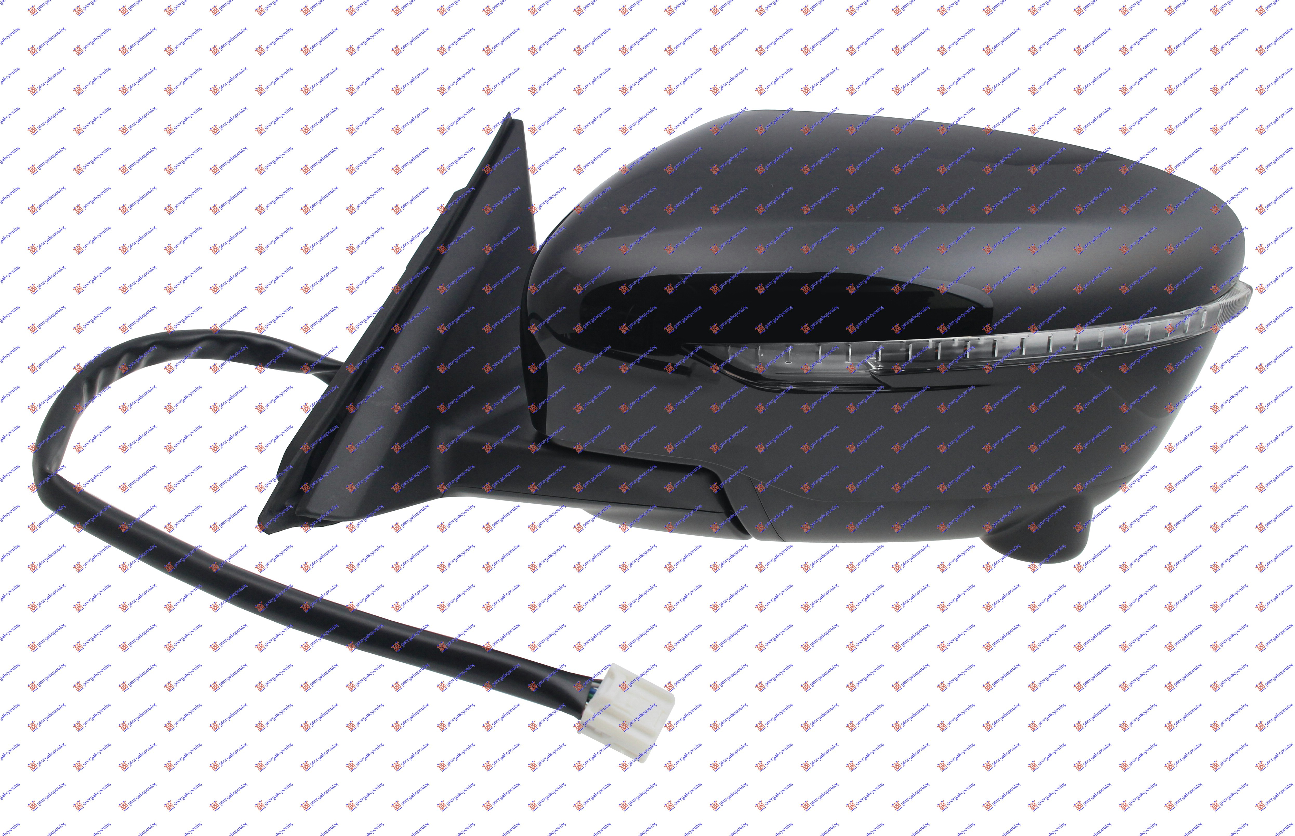 RETROVIZOR ELEKTRICNI SA GREJACEM PM (ELEKTRO-SKLOPIV) (MIGAVAC) (KAMERA) (A KVA - LEVO