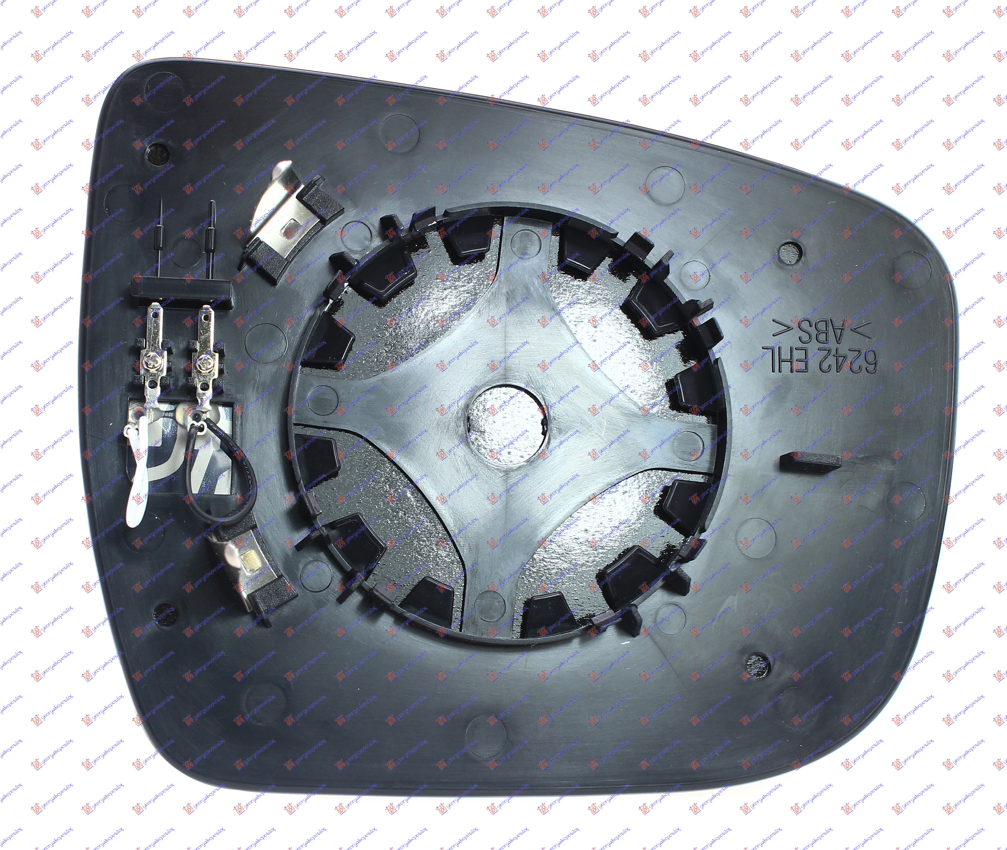 STAKLO RETROVIZORA SA GREJACEM (KONVEKSNO) - LEVO