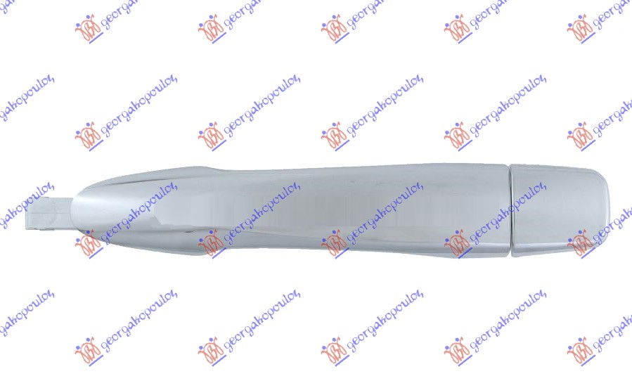 KVAKA PREDNJIH VRATA SPOLJASNJA HROM - LEVO