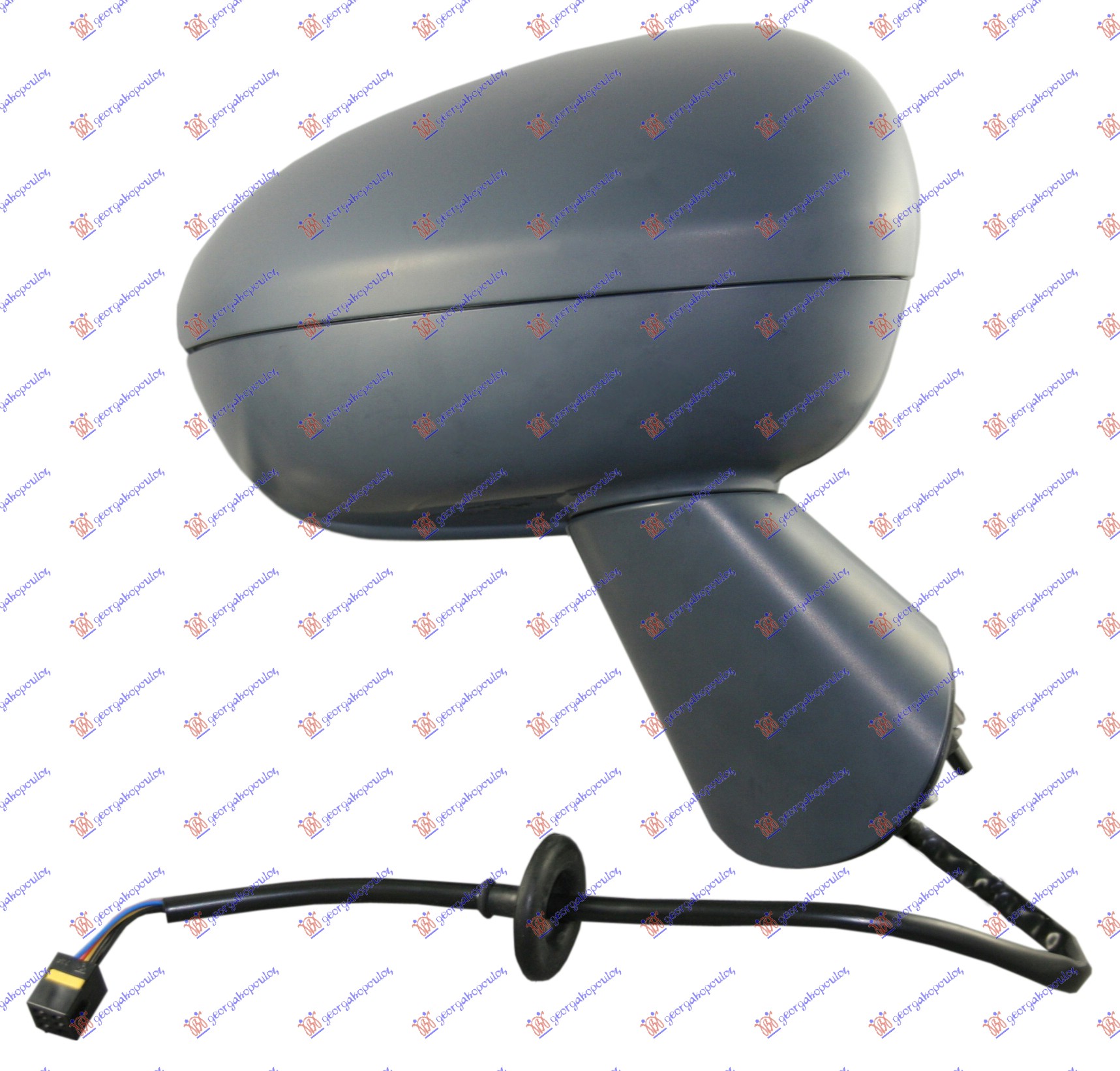 RETROVIZOR ELEKTRICNI SA GREJACEM PM (A KVALITET) (KONVEKSNO STAKLO) - DESNO