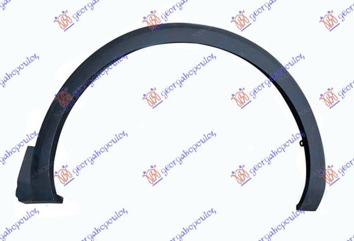 RUB PLASTICNI PREDNJEG BLATOBRANA (GT) - DESNO