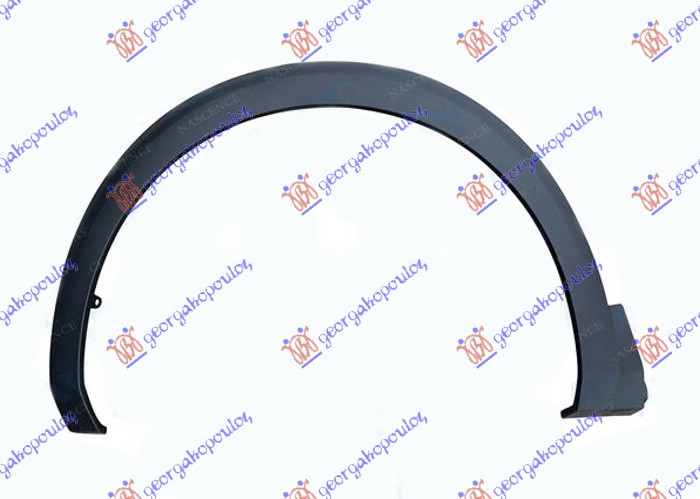 RUB PLASTICNI PREDNJEG BLATOBRANA (GT) - LEVO