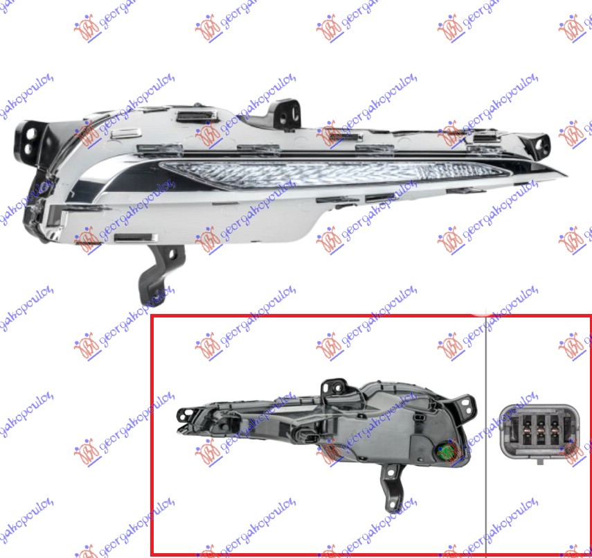 POZICIONO SVETLO LED (HELLA) - DESNO