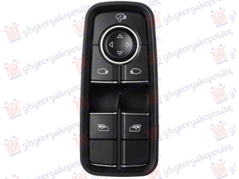 PREKIDAC U PREDNJIM VRATIMA (ELEKTRO-SKLOPIV RETROVIZOR) (16 PIN) - LEVO