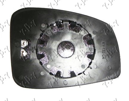 STAKLO RETROVIZORA SA GREJACEM (ASFERICNO) - LEVO