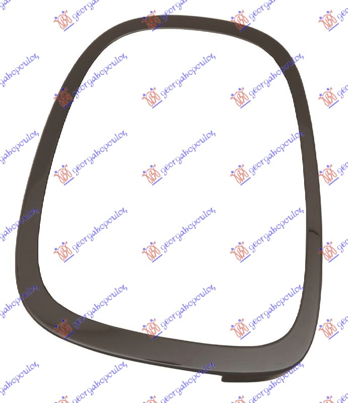 OKVIR STOP LAMPE CRNI (JOHN COOPER WORKS) - DESNO