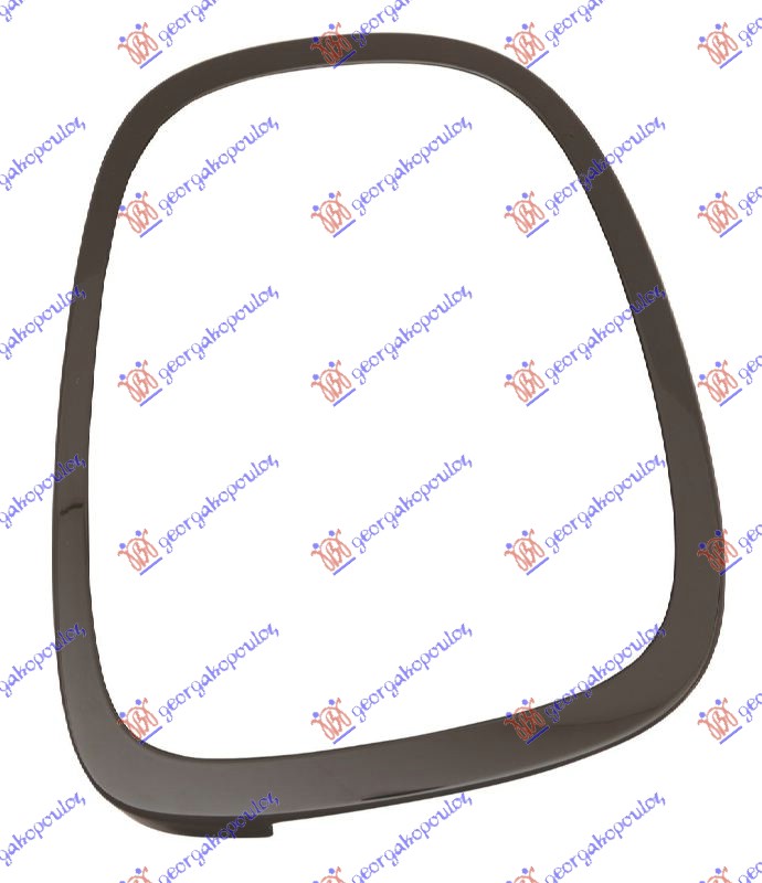 OKVIR STOP LAMPE CRNI (JOHN COOPER WORKS) - LEVO