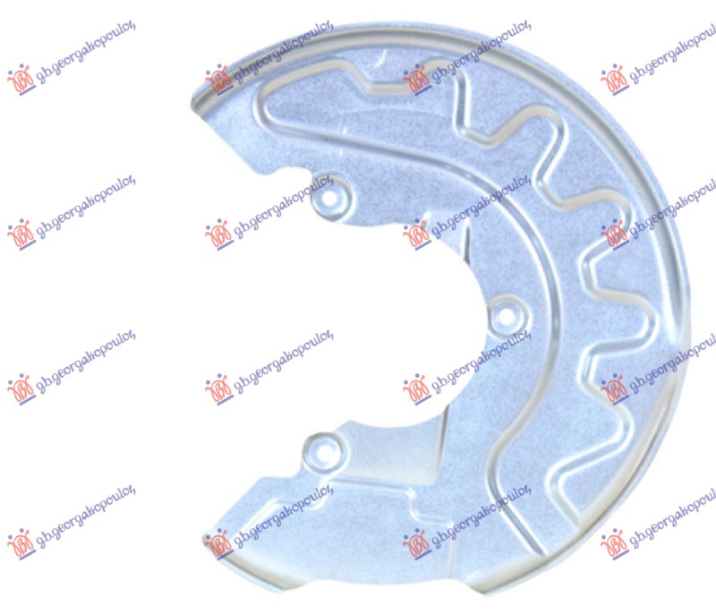 ZASTITA PREDNJEG KOCIONOG DISKA (PRECNIK ZASTITE 310/100mm) (PRECNIK DISKA 288mm - LEVO