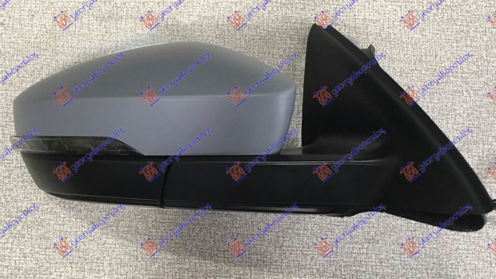 RETROVIZOR ELEKTRICNI SA GREJACEM PM (MIGAVAC) (KONVEKSNO STAKLO) - DESNO