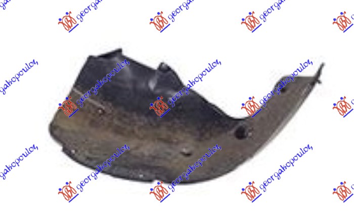 POTKRILO (ZADNJI DEO) PLASTICNO - LEVO