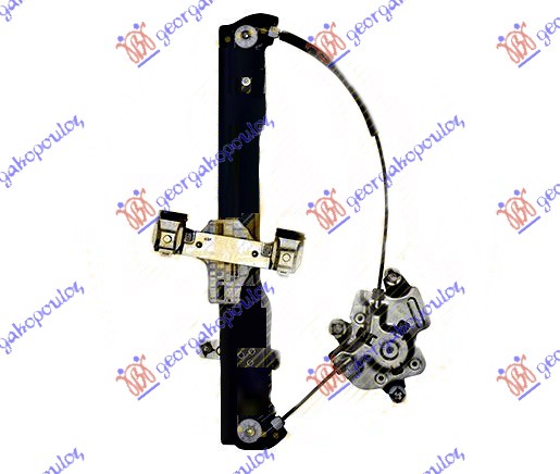 PODIZAC PREDNJEG PROZORA ELEKTRICNI (BEZ MOTORA) (A KVALITET) - DESNO
