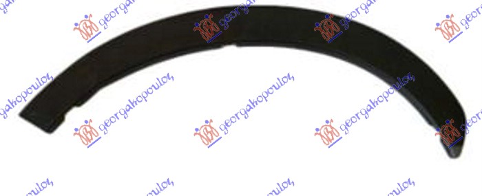 RUB PLASTICNI PREDNJEG BLATOBRANA - LEVO