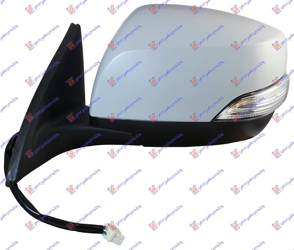 RETROVIZOR ELEKTRICNI SA GREJACEM PM (ELEKTRO-SKLOPIV) (A KVALITET) (KONVEKSNO S - LEVO