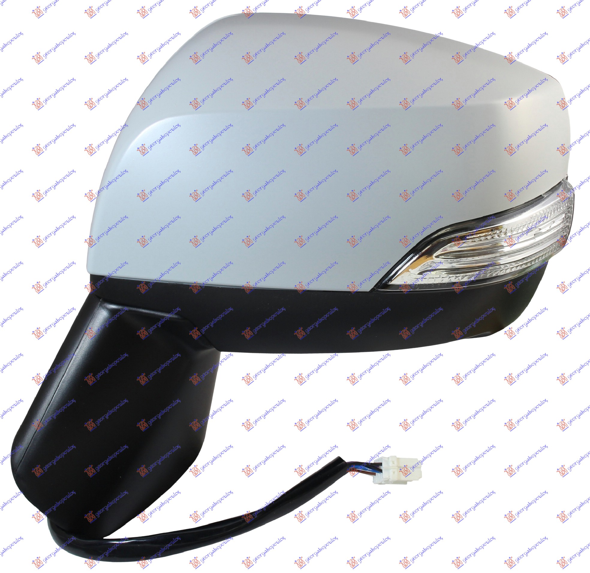 RETROVIZOR ELEKTRICNI SA GREJACEM PM (ELEKTRO-SKLOPIV) (MIGAVAC) (A KVALITET) (K - LEVO