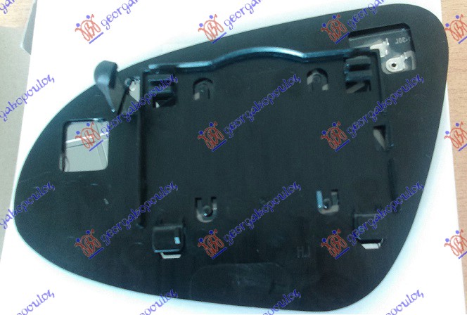 STAKLO RETROVIZORA SA GREJACEM (CETVRTASTO KACENJE) (JAPAN) (KONVEKSNO) - DESNO