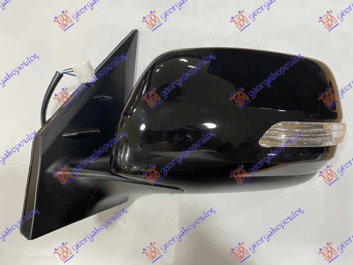 RETROVIZOR ELEKTRICNI PM (ELEKTRO-SKLOPIV) (MIGAVAC) (KONVEKSNO STAKLO) - LEVO