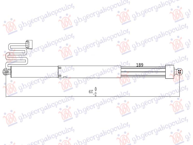 AMORTIZER GEPEK VRATA ELEKTRICNI
