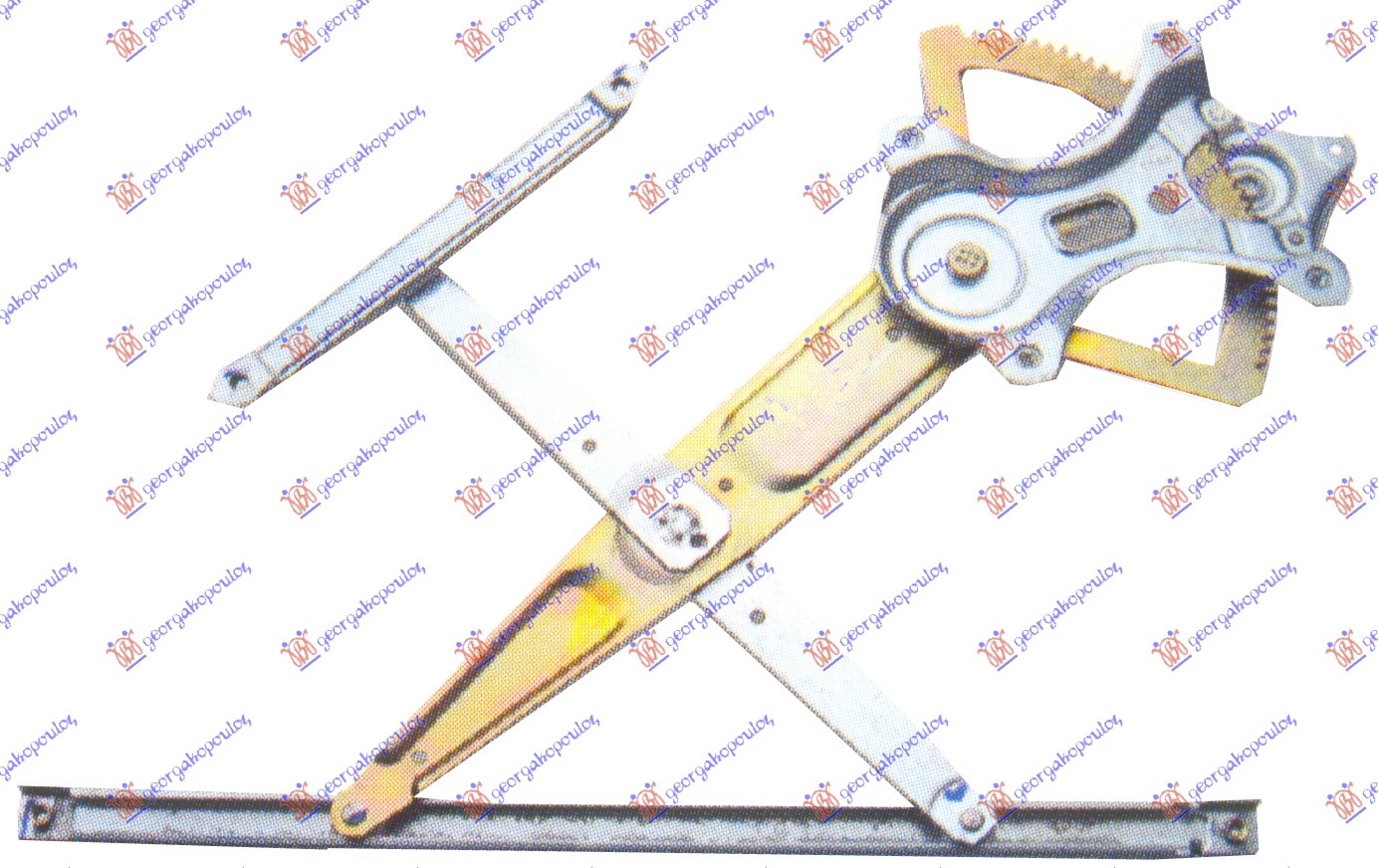 PODIZAC PREDNJEG PROZORA ELEKTRICNI (BEZ MOTORA) 2/4 VRATA - DESNO