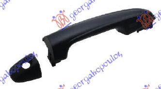 KVAKA PREDNJIH VRATA SPOLJASNJA CRNA - LEVO