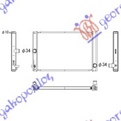 HLADNJAK MOTORA 1.4 D4d
