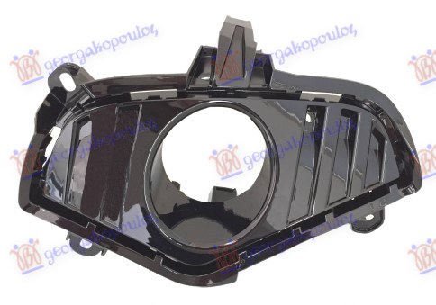 RESETKA PREDNJEG BRANIKA SJAJ-CRNA (HIBRID) - LEVO