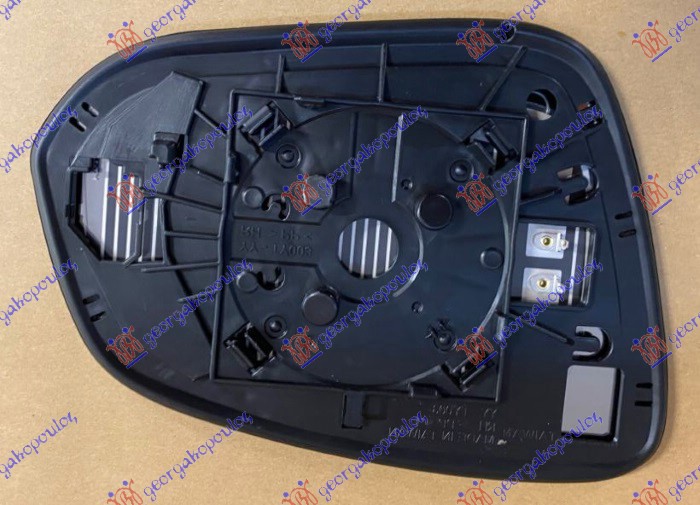 STAKLO RETROVIZORA SA GREJACEM (KONVEKSNO) - DESNO