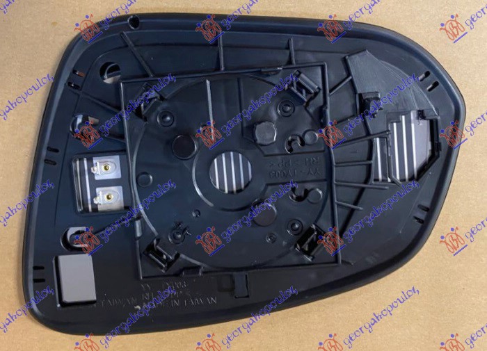 STAKLO RETROVIZORA SA GREJACEM (KONVEKSNO) - LEVO