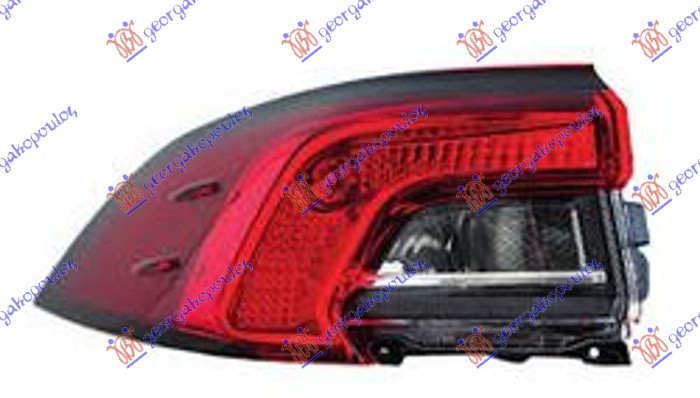 STOP LAMPA SPOLJASNJA (LED) (DEPO) - LEVO