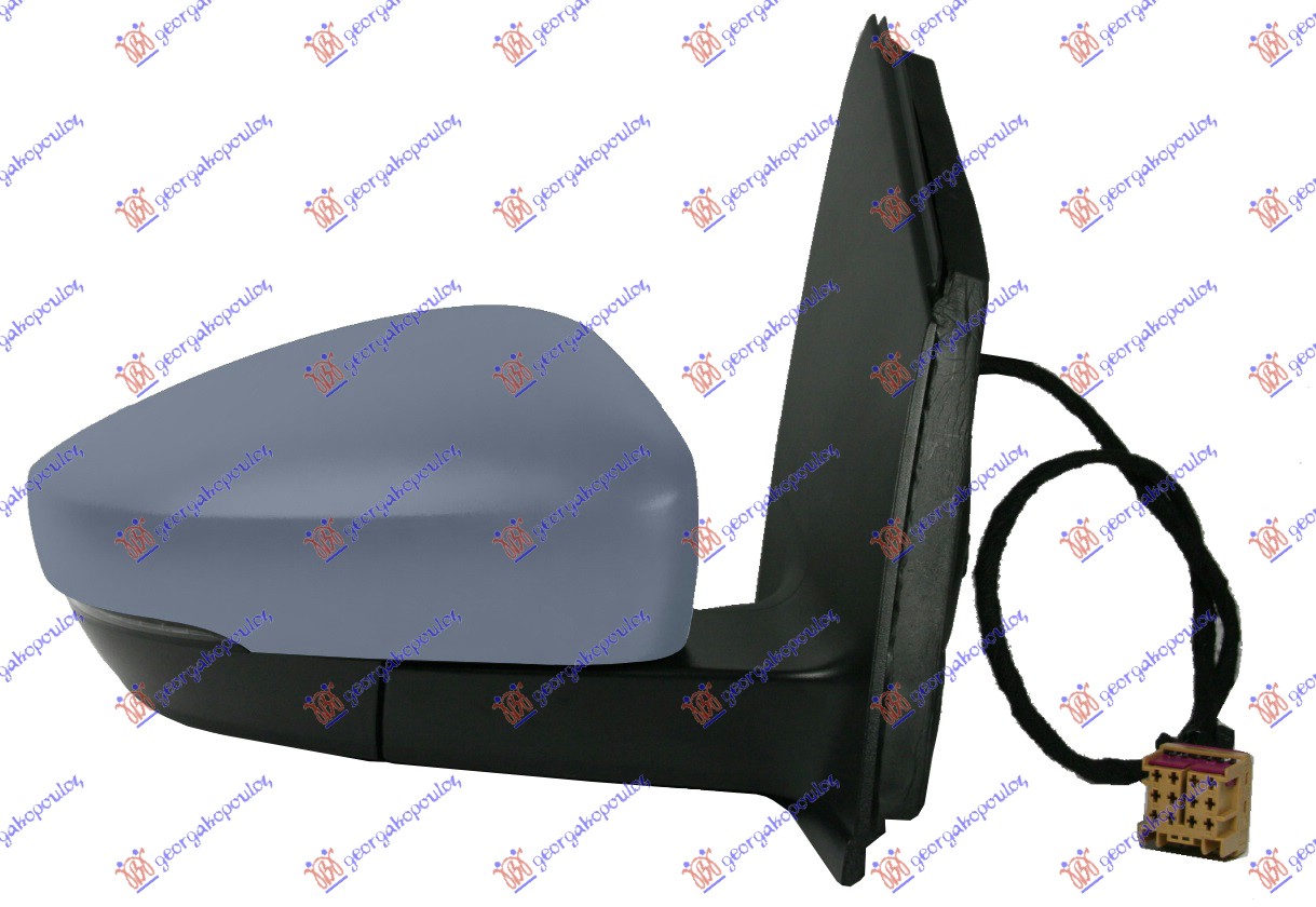 RETROVIZOR ELEKTRICNI SA GREJACEM PM (MIGAVAC) (CETVRTASTI KONEKTOR) (A KVALITET - DESNO