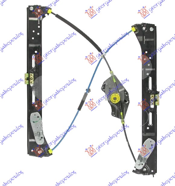 PODIZAC PREDNJEG PROZORA ELEKTRICNI (BEZ MOTORA) (A KVALITET) - DESNO