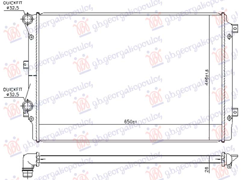 HLADNJAK MOTORA DODATNI 1.4 BENZIN/HIBRID (650x450)