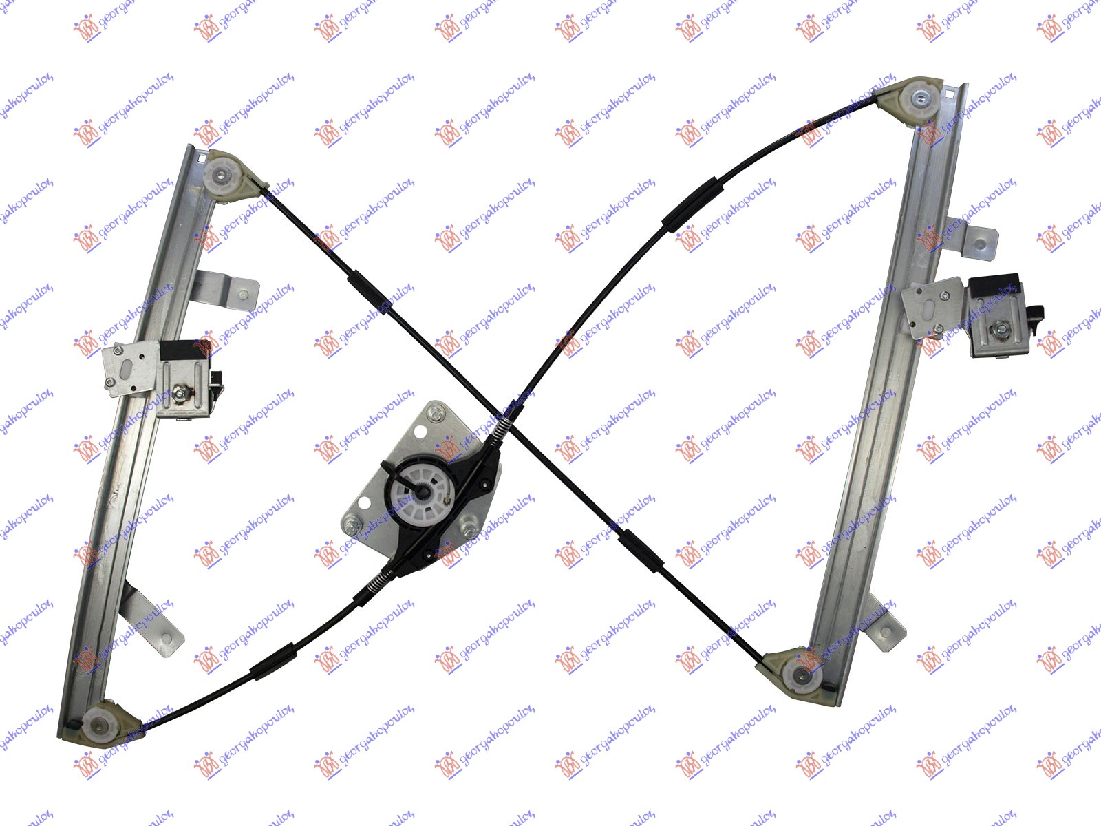 PODIZAC PREDNJEG PROZORA ELEKTRICNI (BEZ MOTORA) (A KVALITET) - LEVO
